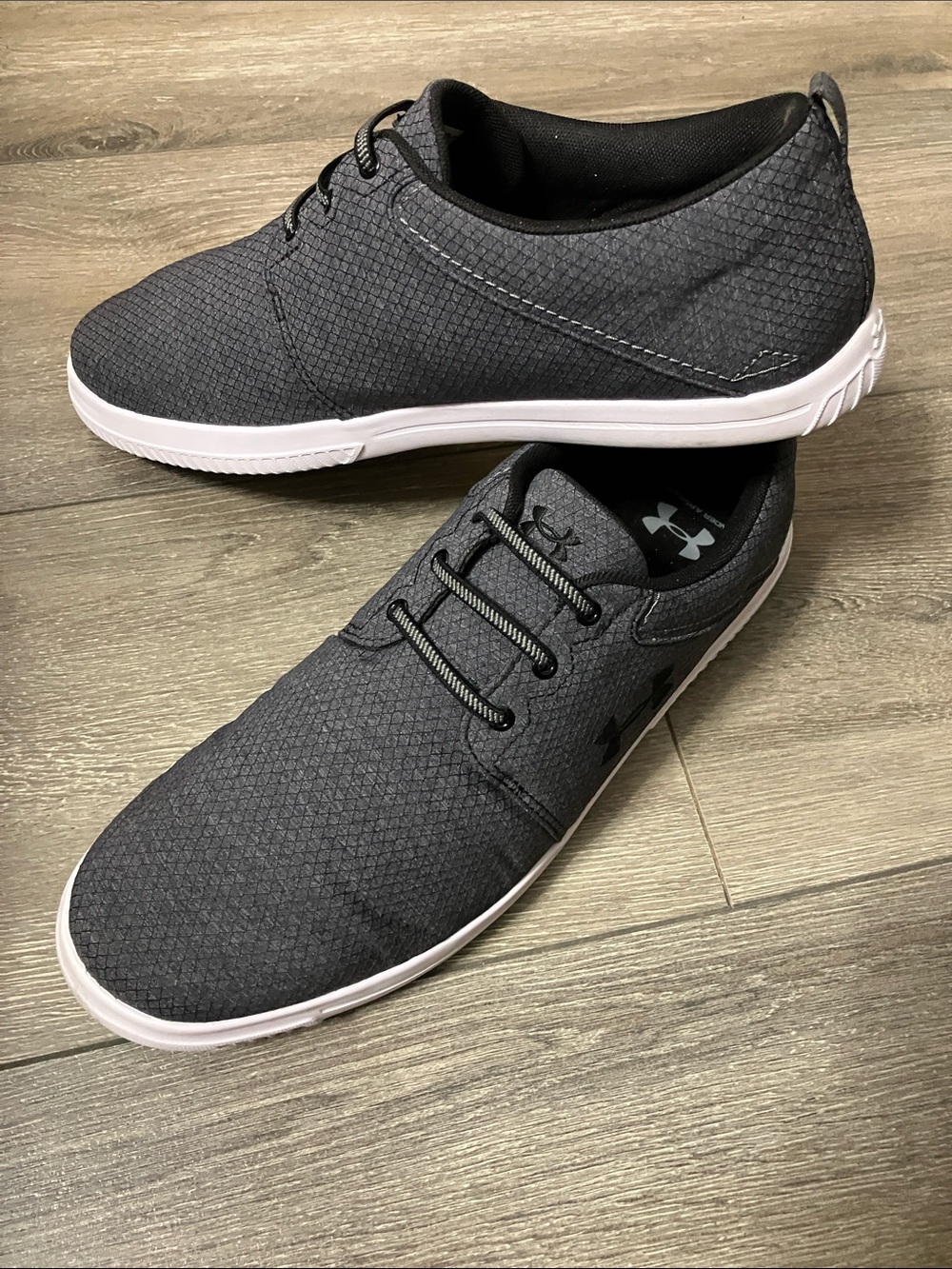 Under Armour Street Encounter Casual Slip Ons Sz 11 Charcoal Grey